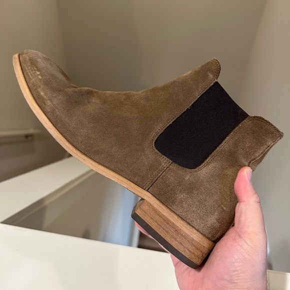 SHOE THE BEAR - Dev Chelsea Boot, Men’s Size 12, Tan Suede main image 8